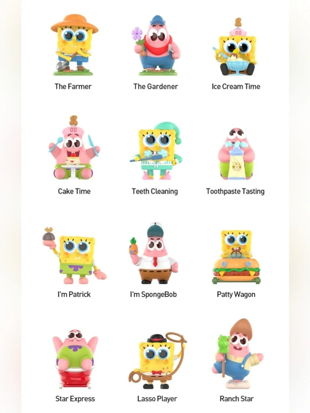 Pop Mart Spongebob Best Friends- Ranch Star